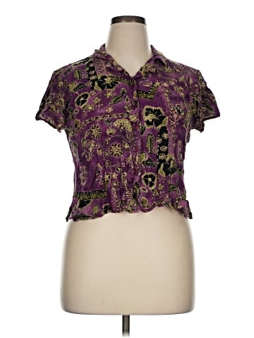 Sag Harbor Short Sleeve Blouse (view 1)
