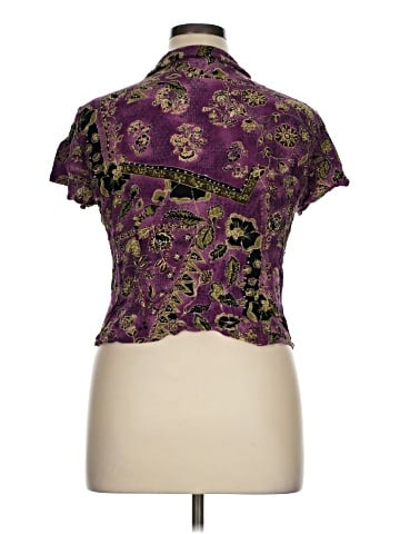 Sag Harbor Short Sleeve Blouse (view 2)