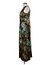 Jones Studio Animal Print Teal Cocktail Dress Size S - photo 5