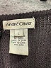 Andre Oliver 100% Viscose Brown Black Sleeveless Top Size L - photo 7
