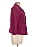 Tahari by ASL Solid Burgundy Coat Size 10 - photo 4