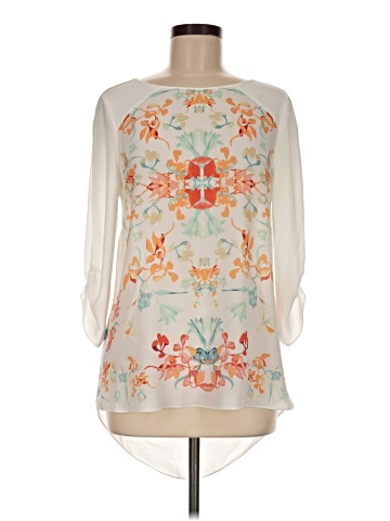 BCBGMAXAZRIA 3/4 Sleeve Blouse (view 1)