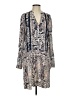 Tiny 100% Rayon Paisley Gray Casual Dress Size S - photo 1