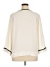 Gap 100% Polyester Ivory 3/4 Sleeve Blouse Size XL - photo 2