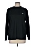 Nike 100% Polyester Black Long Sleeve T-Shirt Size M - photo 1