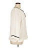 Gap 100% Polyester Ivory 3/4 Sleeve Blouse Size XL - photo 4