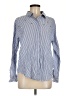 Rails Stripes Blue Long Sleeve Button-Down Shirt Size M - photo 1