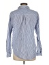 Rails Stripes Blue Long Sleeve Button-Down Shirt Size M - photo 2