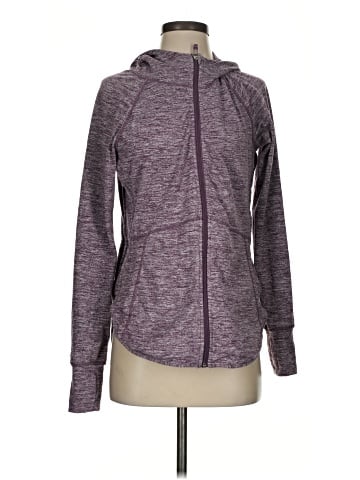 Tangerine Zip Up Hoodie (view 1)