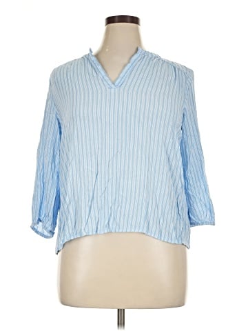 St. John's Bay 3/4 Sleeve Blouse (view 1)