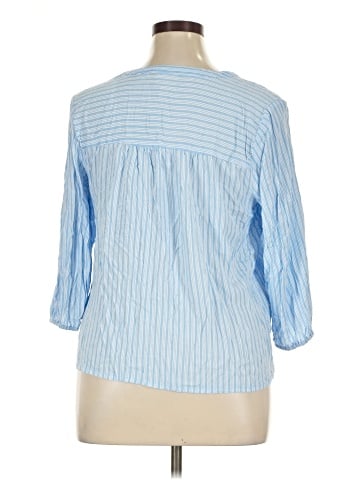 St. John's Bay 3/4 Sleeve Blouse (view 2)