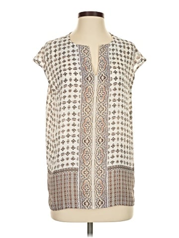 Rose + Olive Sleeveless Blouse (view 1)