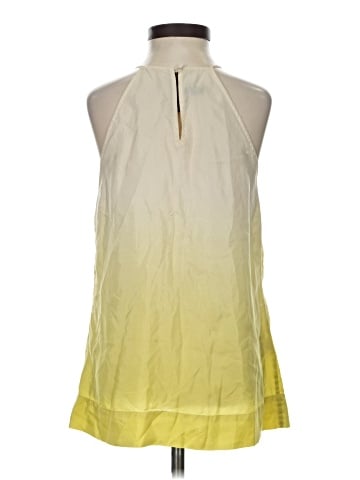 BCBGMAXAZRIA Sleeveless Silk Top (view 2)