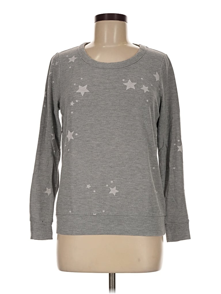 Pre-owned Chaser Sweatshirt In Gray