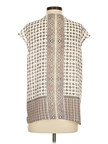 Rose + Olive Sleeveless Blouse (view 2)