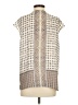 Rose + Olive Ivory Sleeveless Blouse Size S - photo 2