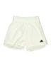 Adidas 100% Polyester Solid Ivory Athletic Shorts Size S - photo 1