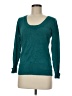Attention Teal Pullover Sweater Size M - photo 1
