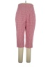 Briggs Checkered-gingham Pink Casual Pants Size 14 - photo 1
