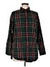L.L.Bean 100% Cotton Plaid Green Long Sleeve Button-Down Shirt Size M - photo 1