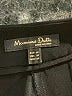 Massimo Dutti Solid Black Casual Pants Size 10 - photo 7