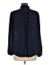 J.Crew Polka Dots Blue Long Sleeve Blouse Size M - photo 2
