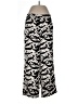 Old Navy 100% Rayon Animal Print Black Casual Pants Size L - photo 1
