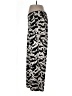 Old Navy 100% Rayon Animal Print Black Casual Pants Size L - photo 5
