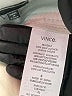 Vince. 100% Leather Solid Ivory Gray Leather Skirt Size 4 - photo 4