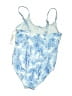 Nicole Miller Studio Blue Bodysuit Size L - photo 2