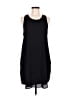 Unbranded 100% Polyester Solid Black Casual Dress Size XL - photo 1