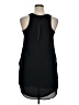 Unbranded 100% Polyester Solid Black Casual Dress Size XL - photo 2