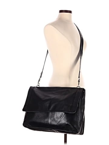 Kenneth Cole New York Leather Messenger - back