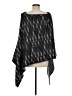 Keren Hart 100% Acrylic Blue Poncho One size - photo 2