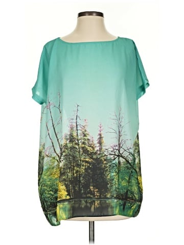Piko Short Sleeve Blouse (view 1)