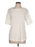 Ann Taylor LOFT Ivory Short Sleeve Top Size L - photo 1
