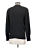 Unbranded 100% Silk Black Long Sleeve Silk Top Size 4 - photo 2