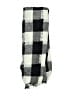 Unbranded Checkered-gingham Black Scarf One size - photo 2