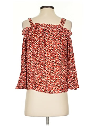 J.Crew 3/4 Sleeve Silk Top (view 2)
