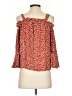 J.Crew 100% Silk Orange 3/4 Sleeve Silk Top Size 0 - photo 2