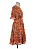 Roller Rabbit 100% Viscose Floral Orange Casual Dress Size S - photo 4