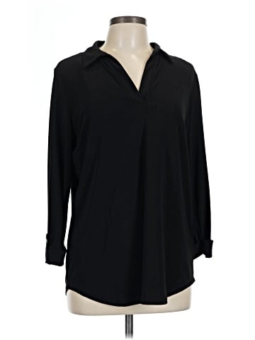 Jones New York Signature Long Sleeve Blouse (view 1)