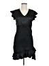 Aqua 100% Polyester Black Cocktail Dress Size M - photo 1