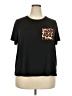 Unbranded Black Short Sleeve T-Shirt Size 2X - photo 1