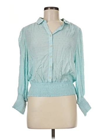 Maeve by Anthropologie Long Sleeve Blouse (view 1)