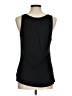 Express 100% Polyester Silver Sleeveless Blouse Size M - photo 2
