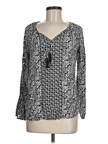 Faded Glory Long Sleeve Blouse (view 1)