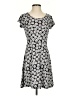 MICHAEL Michael Kors Print Gray Casual Dress Size S - photo 1