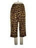 csc studio Animal Print Gold Casual Pants Size 1X - photo 1