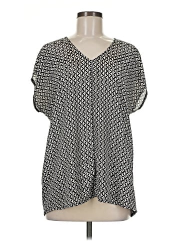 Ann Taylor Short Sleeve Blouse (view 1)